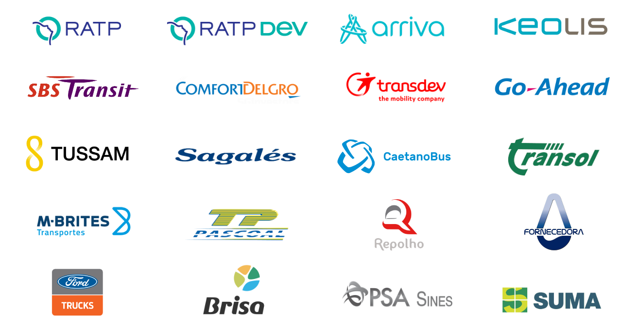 Logotipos de los clientes de Stratio