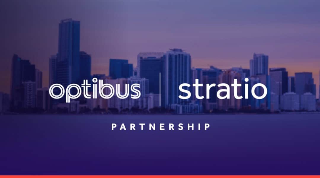 News: Optibus and Stratio partner to solve fleet maintenance challenges